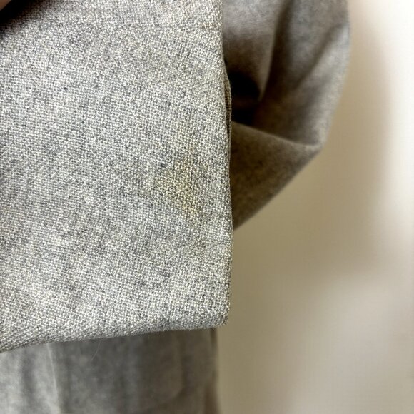 Pure Cashmere American Craftsmen 42 Sport Coat Gray Blazer Suit Jacket USA VTG - Picture 11 of 15